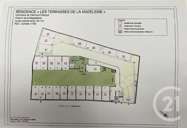 Parking à vendre CLERMONT L HERAULT